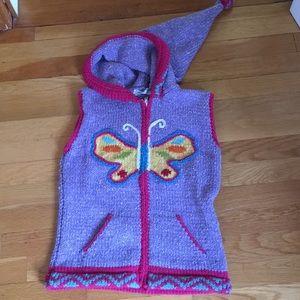 Little Cotton Dress Jackets & Coats - Adorable handmade sweater vest Little Cotton Dress Jackets & Coats - Adorable handmade sweater vest